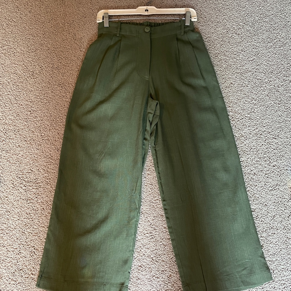 NWT - Aggel Linen Blend Pant - SzS - Picture 5 of 13